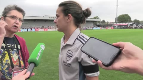 I am HAPPY with Arsenal squad - Renee Slegers