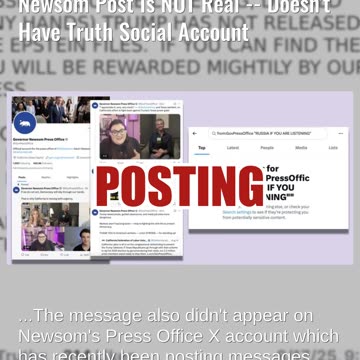 Fact Check: Fake Screenshot Of 'Russia If You Are Listening' Gavin Newsom Post Is NOT Real