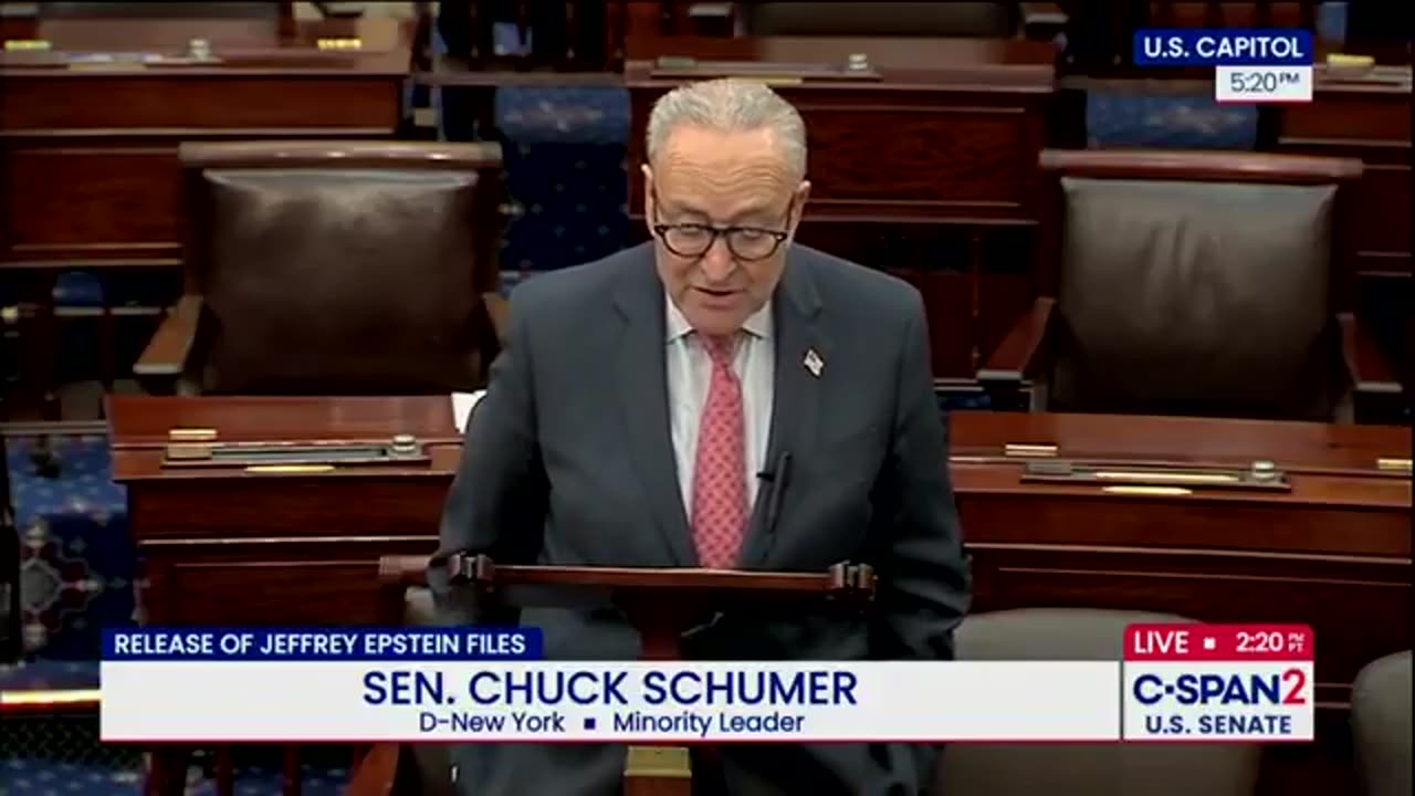 Senate approves Epstein Files Transparency Act by Unanimous Consent