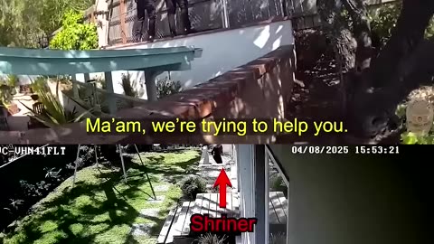 #Bodycam footage of #JillianLauren, wife of #Weezer bassist #ScottShriner, firing weapon at police