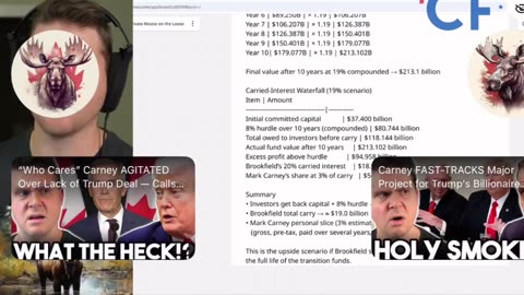 Billions to be Pocketed by Mark Carney