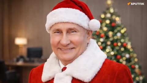 Putin Claus is coming to town.