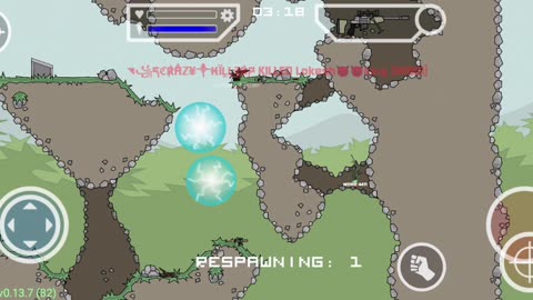 Mini militia online match ( I am a pro Japanese player)