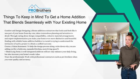Things To Keep in Mind To Get a Home Addition That Blends Seamlessly with Your Existing Home