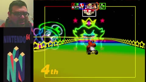 Even Wario has a Tough Time Playing. - MK64 N64 #jtomally9681 #wario #mariokart64
