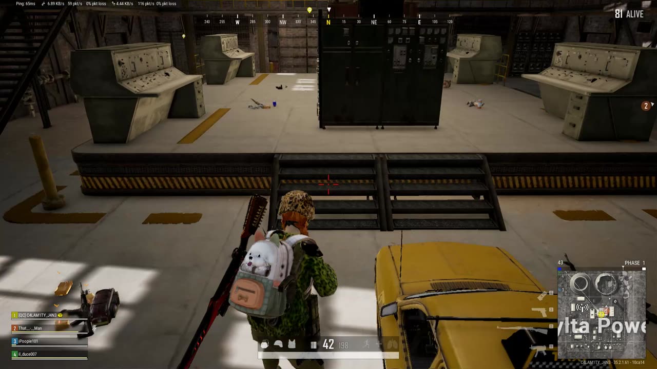 Playing PubG - Teamkilled by an idiot at 12:25