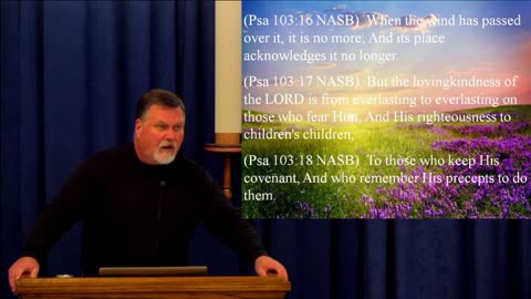 Psalms 34 – 36 – Do you wear it as a badge of honor, or do you just not care? 2023