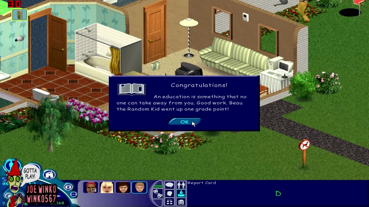 Sims 1 Gameplay Series 1x09 Joe Winko