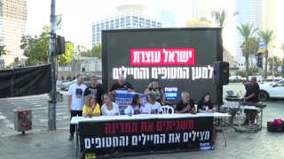 Israelis stage nationwide protests to demand end to Gaza war
