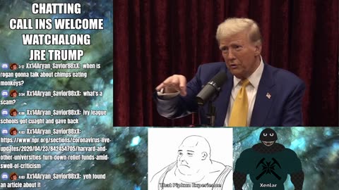 Watchalong JRE Trump