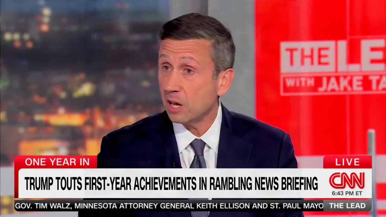 Jake Tapper Tells DNC Chair Dems' Midterm Success Hinges More On Backlash To Trump