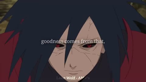 Reject Weakness： Madara Uchiha's Final Awakening Speech ｜ Royalty ｜ Royalty X Mortals Mashup「AMV
