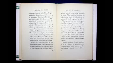 Feeling Is the Secret (1944) by Neville Goddard
