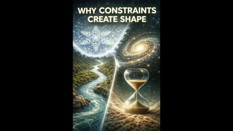 “Why Constraints Create Shape”