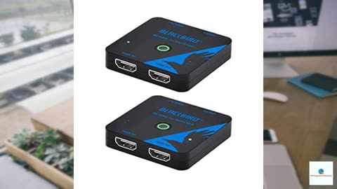 Monoprice 2x1 HDMI Switch, 8K@60Hz, 4K@120Hz, 48Gbps, HDMI 2.1, HDCP 2.3, HDR10+ and Dolby