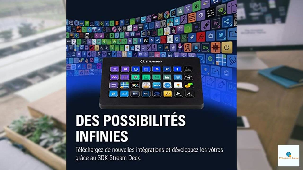 Elgato Stream Deck XL – Advanced Studio Controller, 32 macro keys, trigger actions in apps