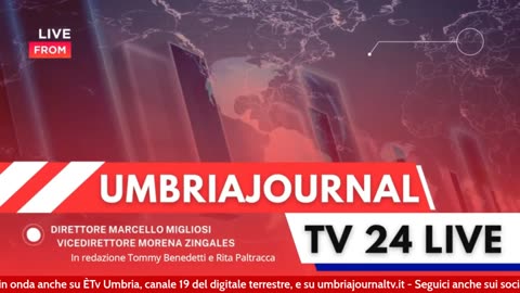 Live streaming, il telegiornale dell'Umbria del 19 maggio 2025