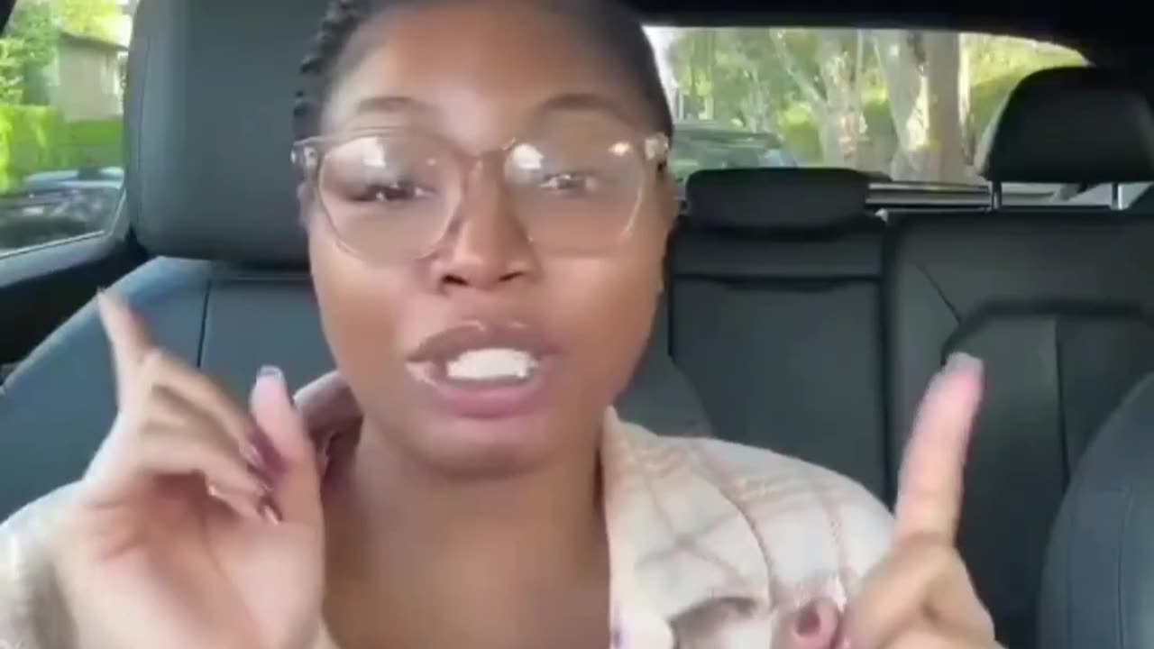 She's mad because Whites have nice neighborhoods.