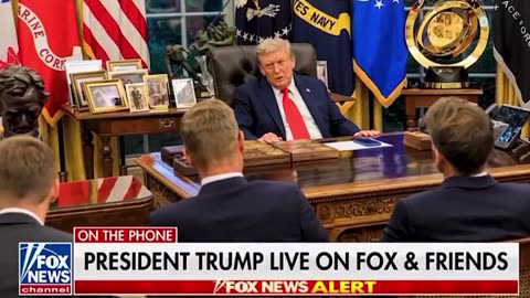 Trump Discusses Phone Call with Putin on Fox and Friends