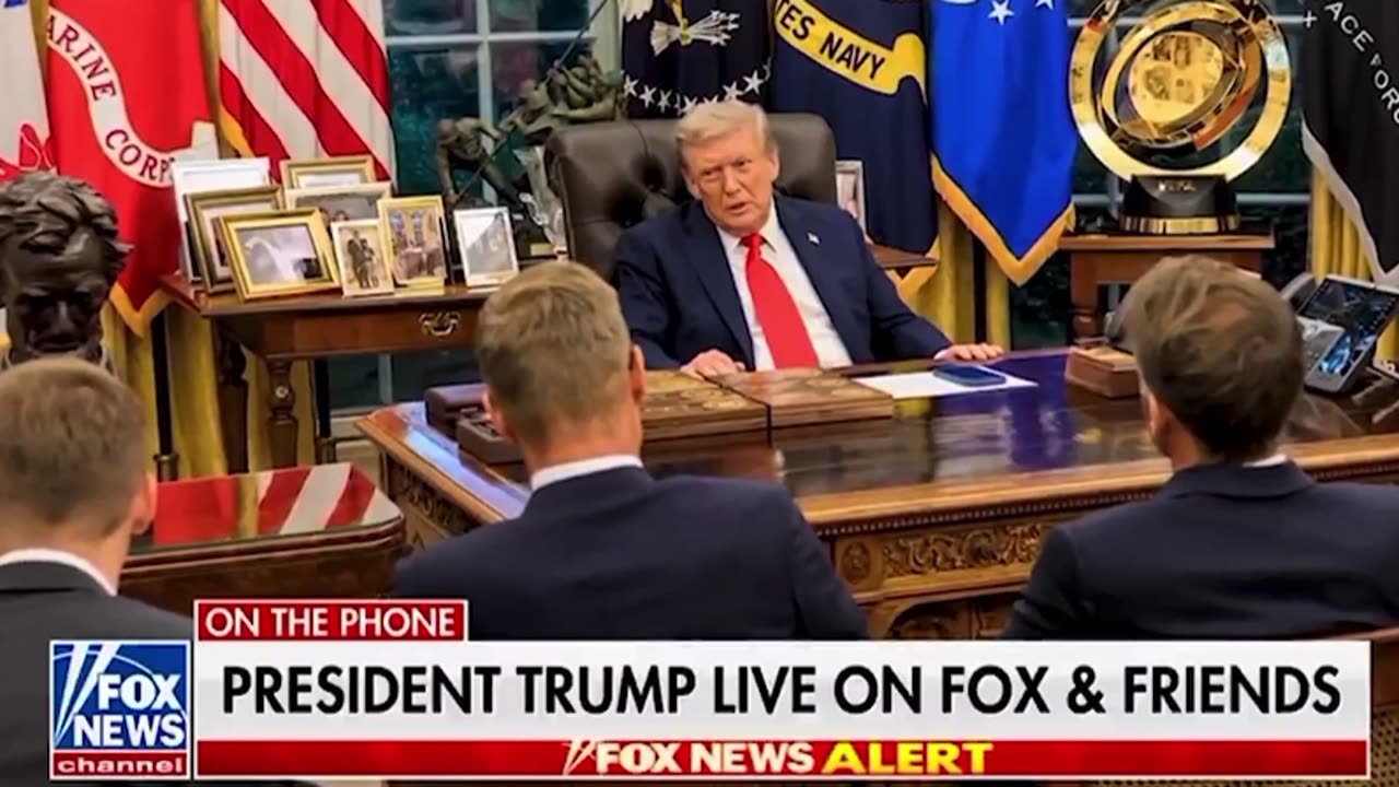 Trump Discusses Phone Call with Putin on Fox and Friends