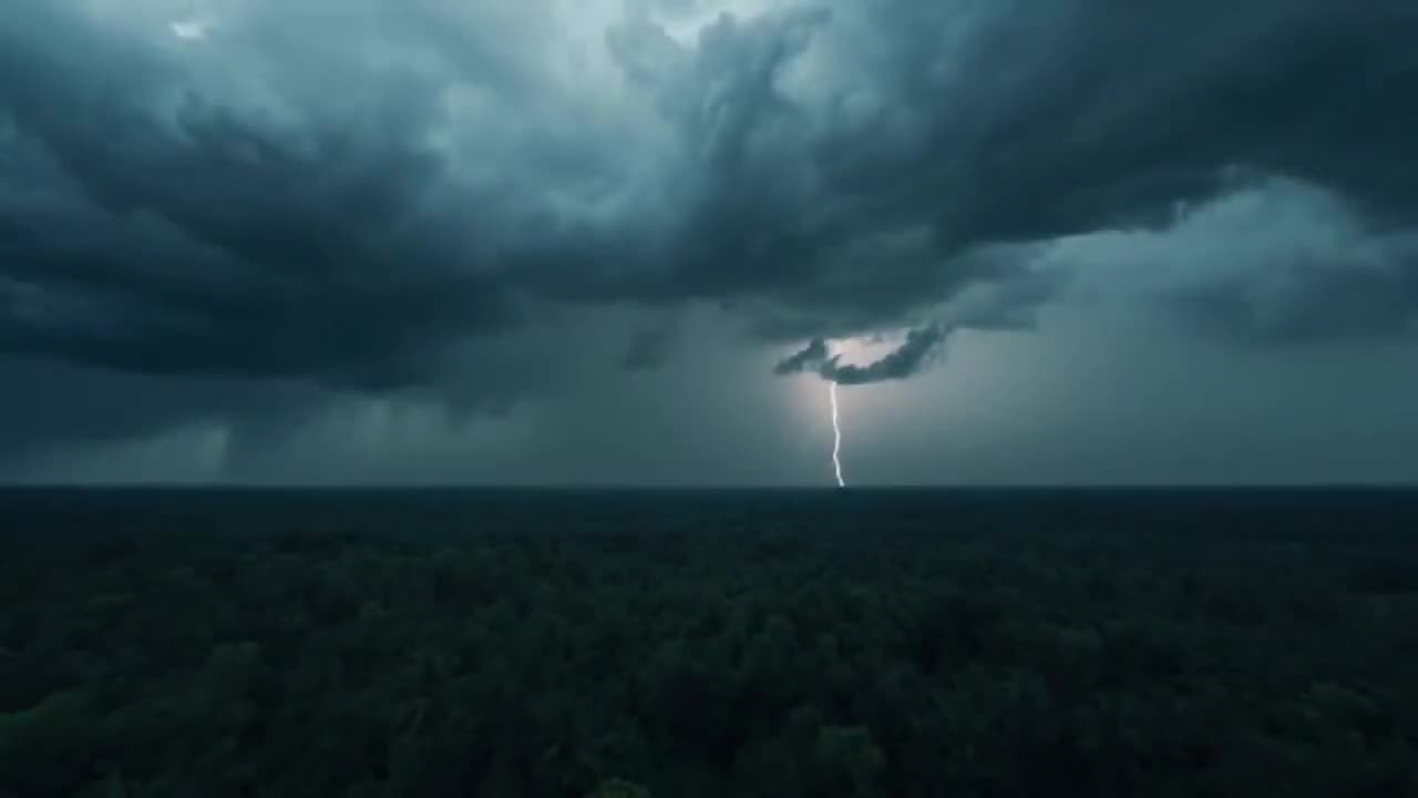 Fall Asleep Instantly to Soothing Drone Rain Sounds 2 hours