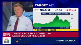 August 20, 2025 - Target Announces Quarterly Results, Names New CEO