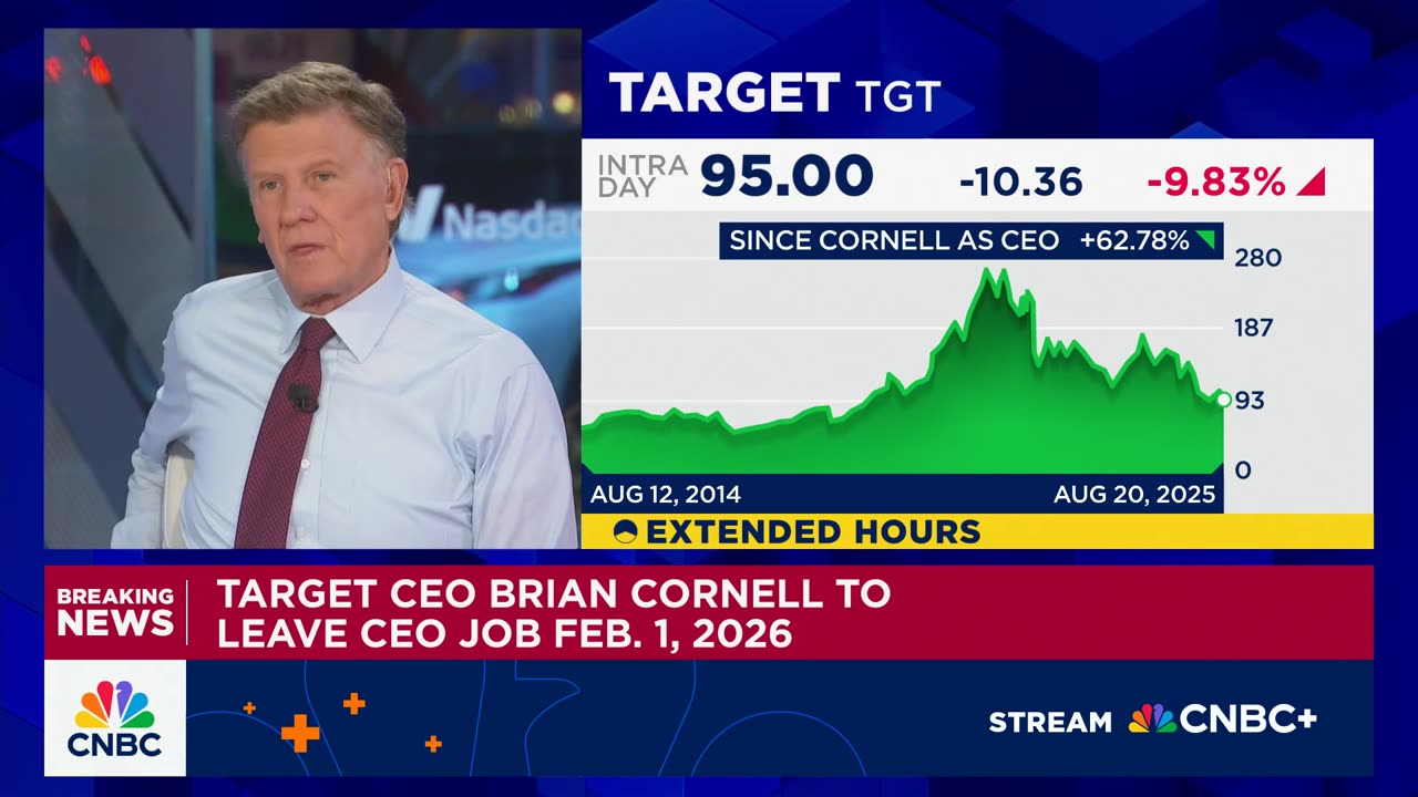 August 20, 2025 - Target Announces Quarterly Results, Names New CEO