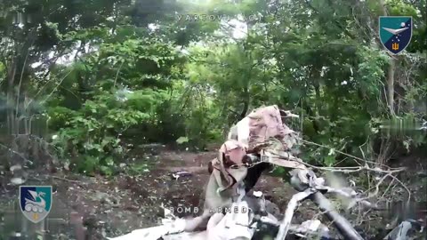 🚁💥 Ukraine War | VARTO UAV Destroys Russian Mortar Near Novoloenivka | RCF