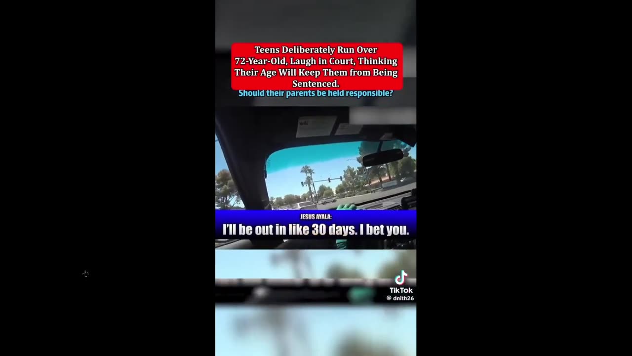 Why do these kids get a second chance. They ended an innocent man's life.