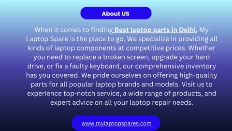 Best Laptop Spare Parts Wholesale in Delhi – My Laptop Spare