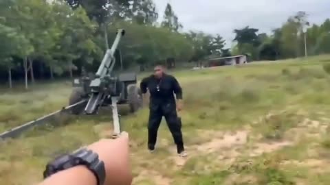 💥🎯 Cambodia Thailand War | RTM Artillery Battery Bombards Cambodian Positions on Border | RCF