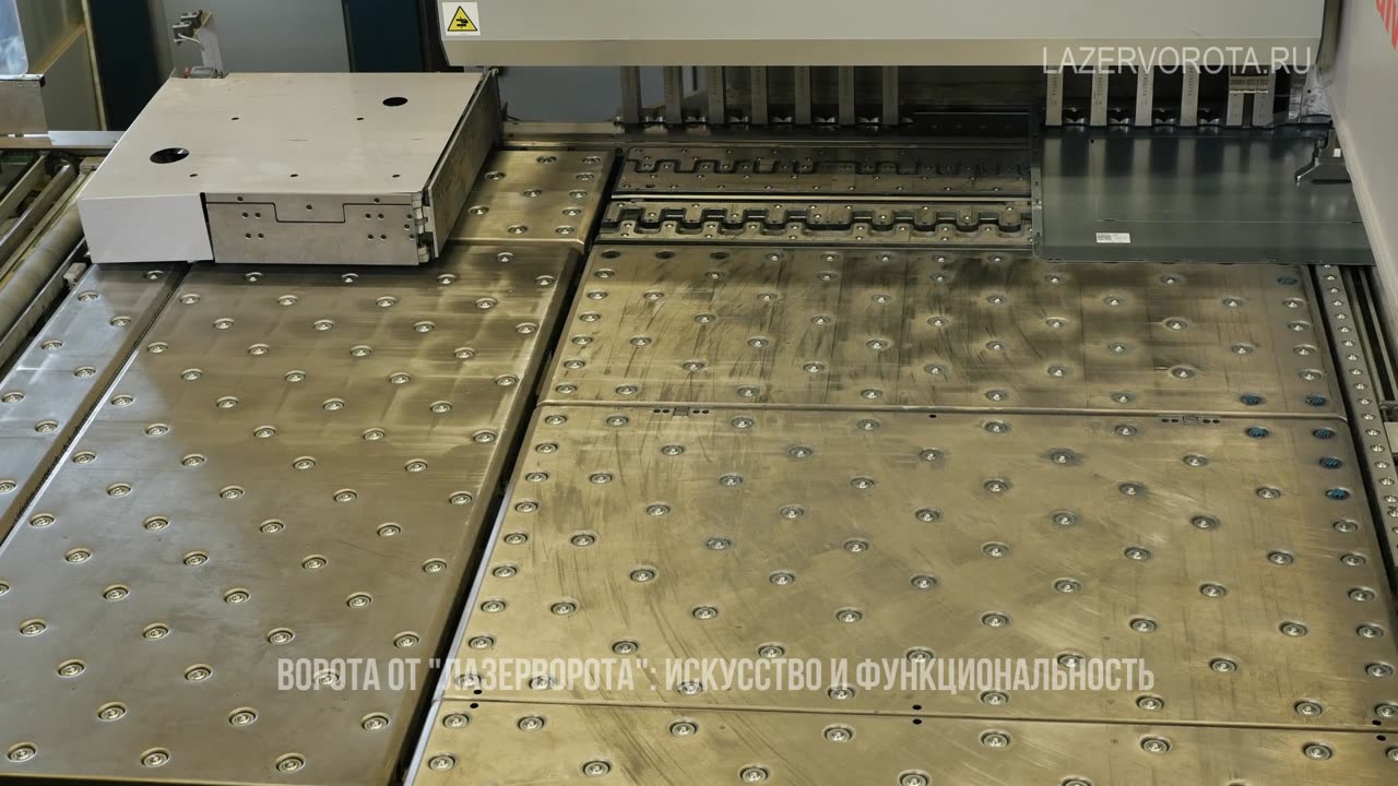 Функциональные и красивые ворота благодаря лазерной резке металла