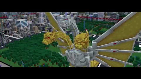Godzilla Takes Over Minecraft — Full DLC Gameplay!