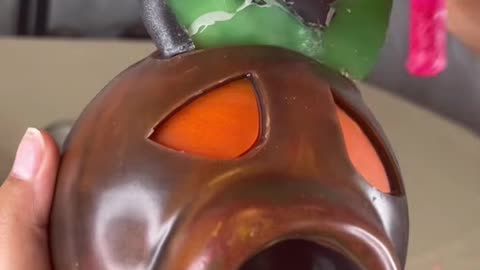 Deku Mask Candle Carving #zelda #botw #totk #majorasmask #tearsofthekingdom #satisfying