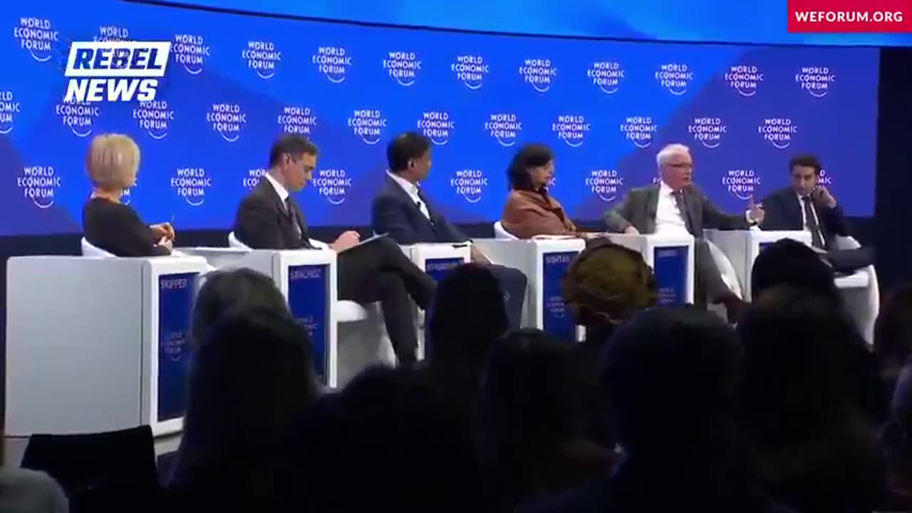 Peter Sands tells the WEF about the launch of a new bi-annual "short-acting, 100% effective" vaccine