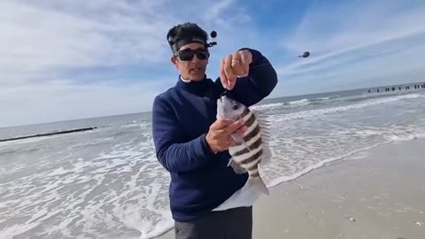 a pesca col vivo vicino uno dei canali per insidiare gra1to anche i gamberi_part16