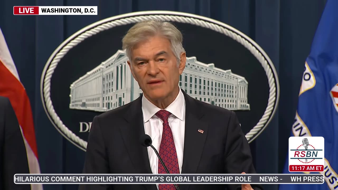 WATCH: DOJ Holds a Press Briefing on Healthcare Fraud - 6/30/25