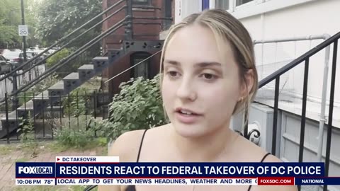 Local DC Resident Interviewed About Nearby Shooting