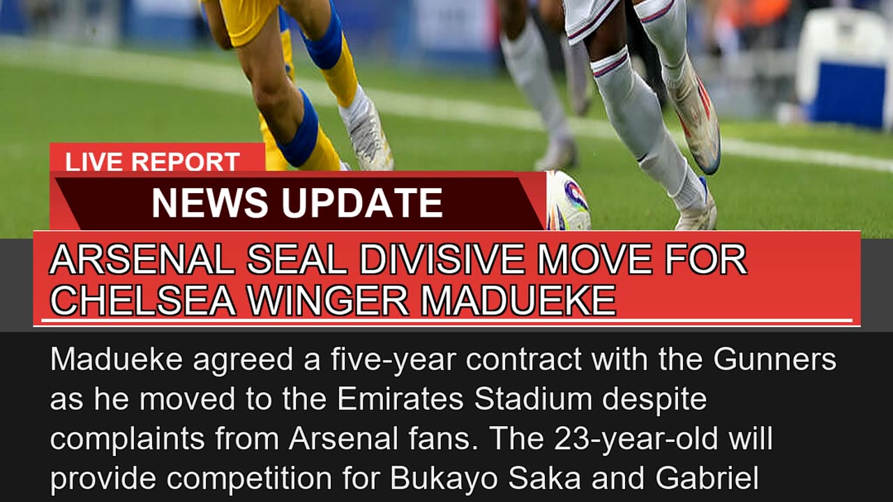 Arsenal Seal Divisive Move for Chelsea Winger Madu