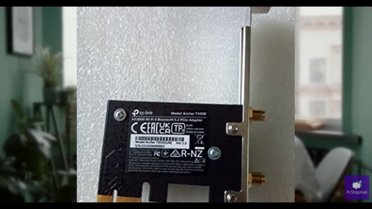 TP-Link WiFi 6 PCIe WiFi Card for Desktop PC AX3000 (Archer TX55E), Bluetooth 5.