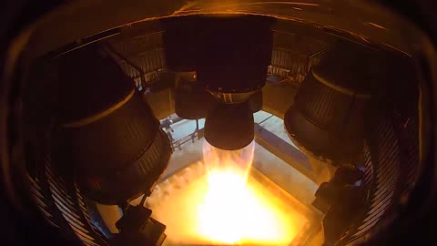 Single-engine static fire demonstrating an in-space burn complete as Starship prepares for