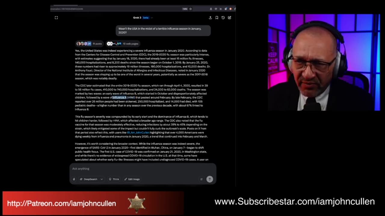 Hypothetically Speaking: Did the CIA fool GROK? - John E Hoover