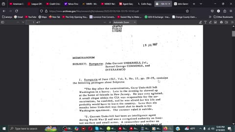 JFK Files CIA Gary Underhill