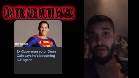Superman joins ice?