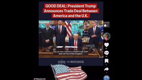 US/UK Trade Deal ..