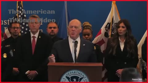 WATCH: Tom Homan Announces Massive Flood of ICE Raids Targeting Sanctuary Cities