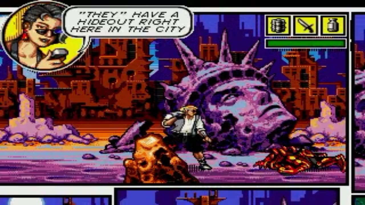 Comix Zone Intro