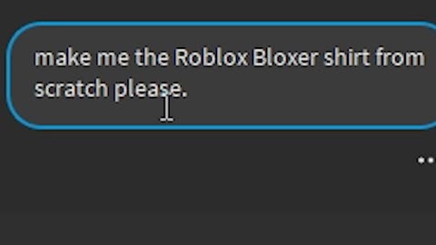 Roblox Ai Tries to Make Clothing!