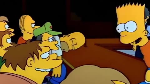 Con su pollera colorá 🎶🕺 (T3 E11 - En Disney+ T3 E10) #LosSimpson #LosSimpsons #ParaTi #Humor #Memes