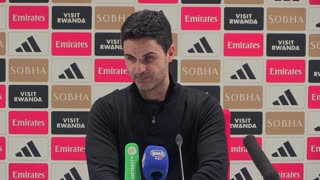 RICE injury？ we will see I Mikel Arteta I Arsenal 4-1 Aston Villa